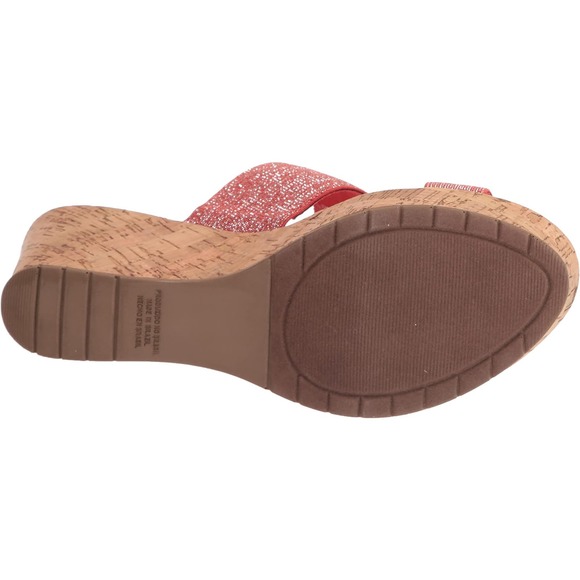 Anne Klein Women's Hardy Wedge Sandal Sz 8.5 Shoes Great for a Spring Day - Picture 3 of 6